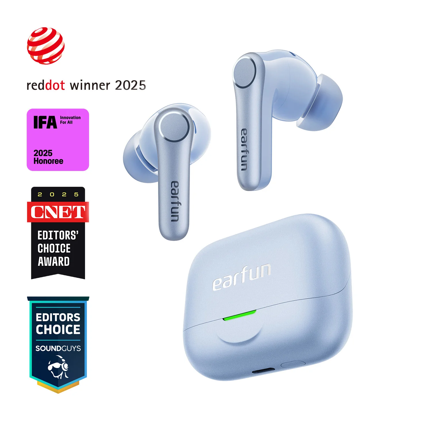 Earfun Air Pro 4+ Noise Cancelling Dual driver Wireless Earphones - Image 3
