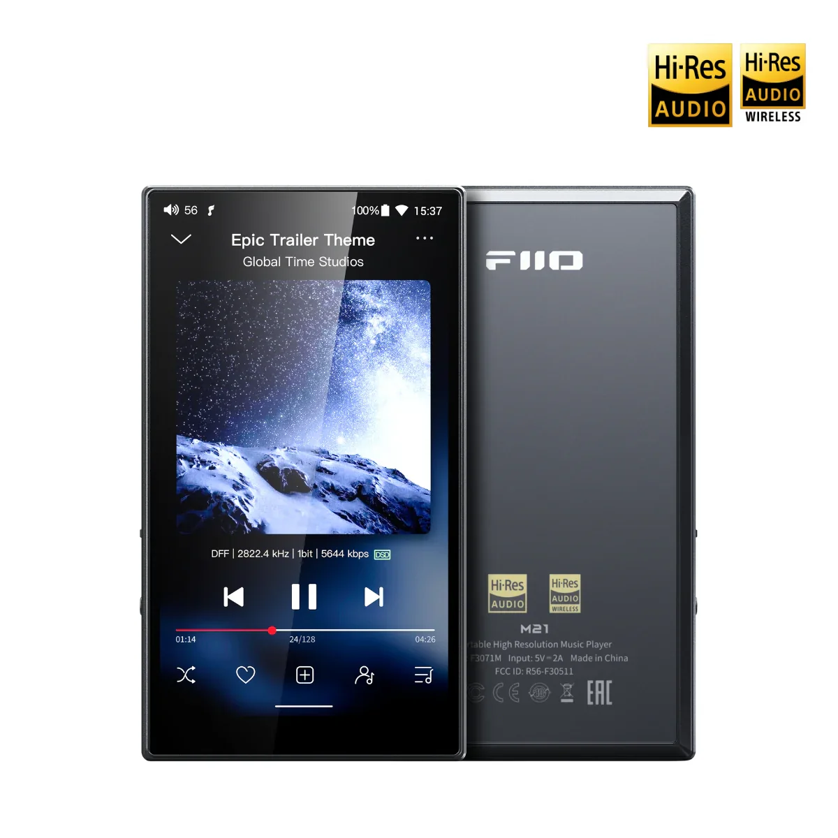 Fiio M21 Portable High Res Audio Player - Image 3