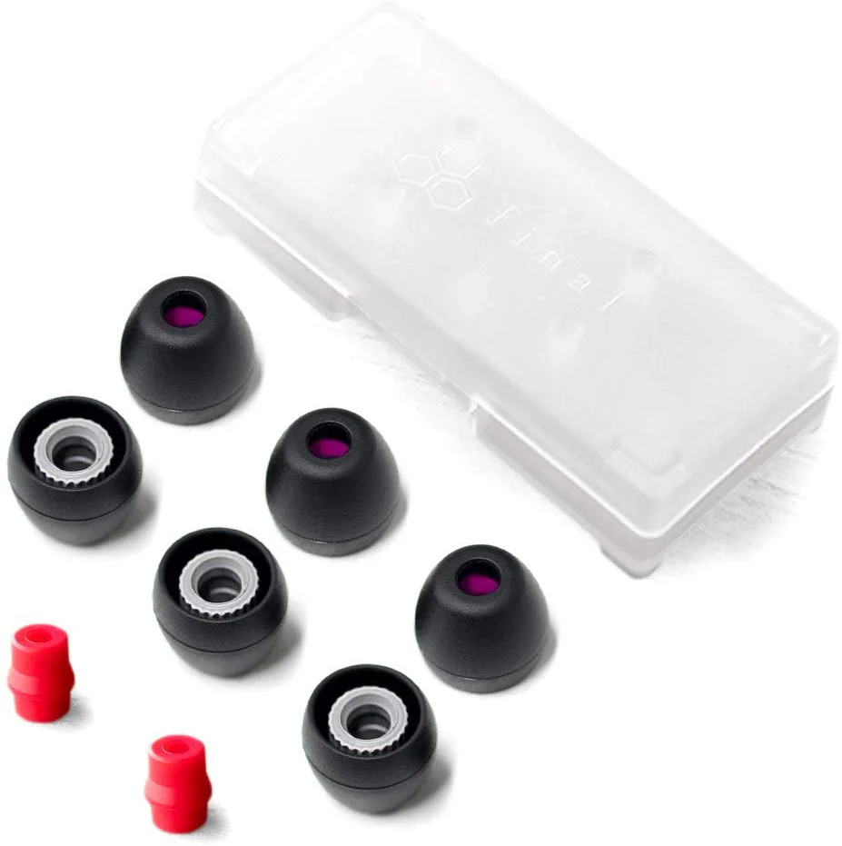 Final Audio Type E Silicone Eartips  with Case and Nozzle Adapter - Image 6