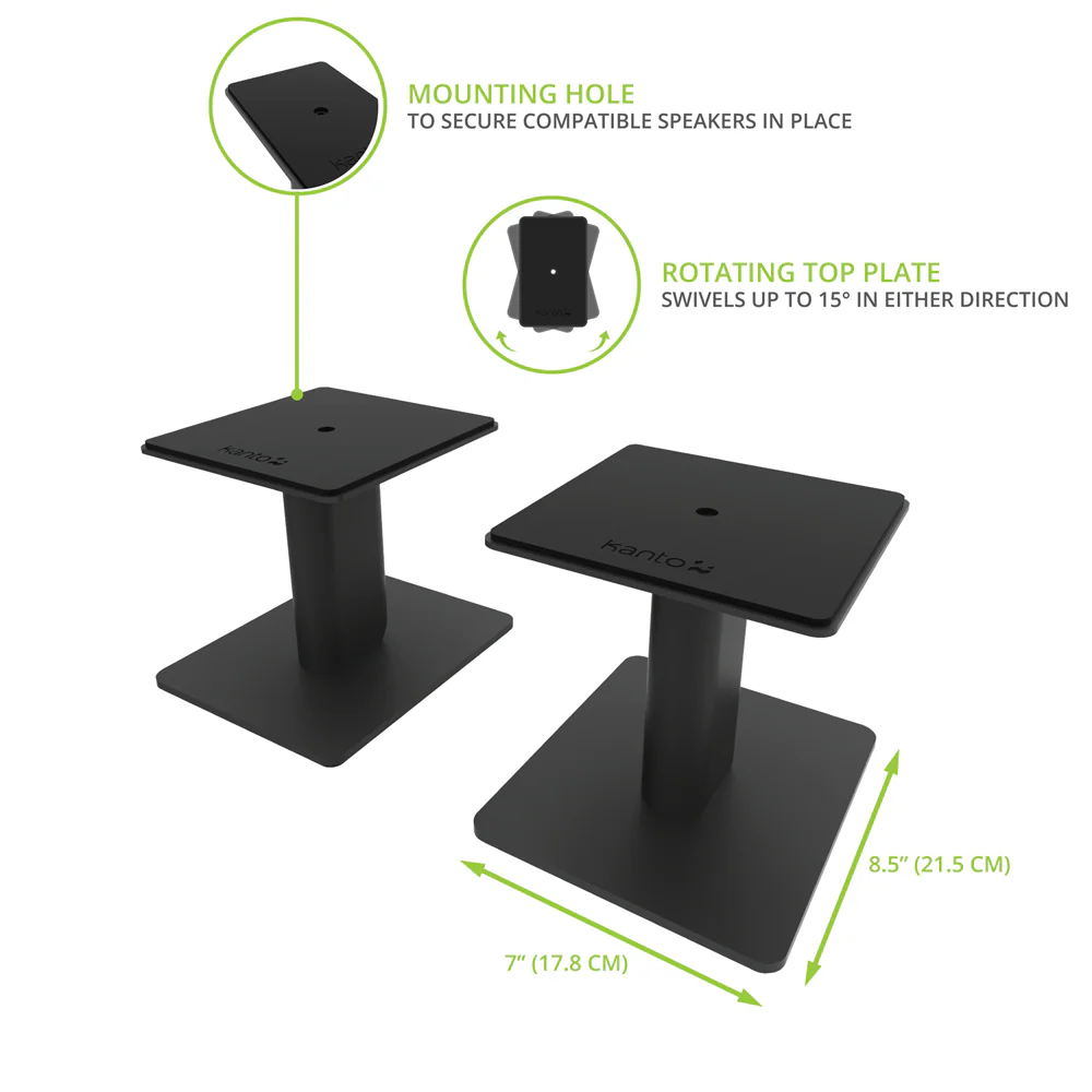 Kanto SP6HD 6" speaker stand (Suitable for ORA,ORA4 and REN) - Image 3